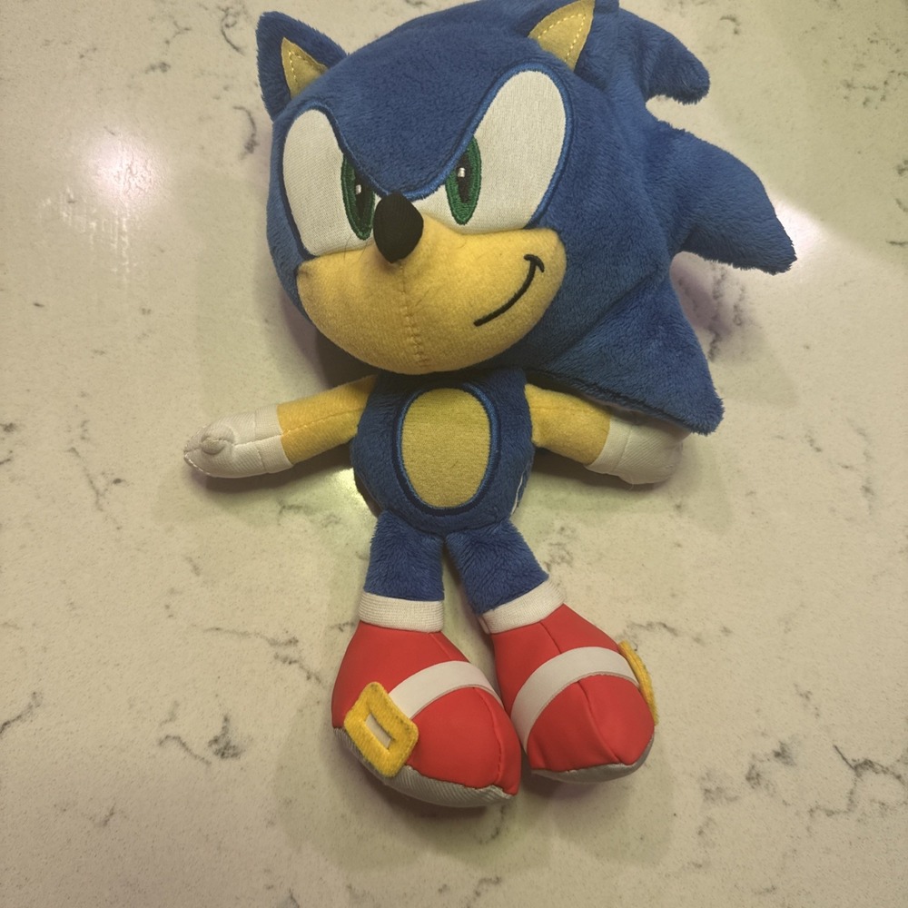 Sonic The Hedgehog 9-Inch Plush - Sonic Jakks Pacific Sega Soft Toy